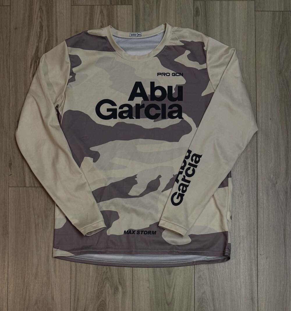 Abu Garcia Max Storm Long Sleeve Performance Fishing Jersey Shirt